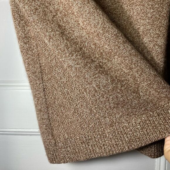 J. McLaughlin | Cashmere Crewneck Knit Sweater in Heathered Brown Size XS - Picture 5 of 11